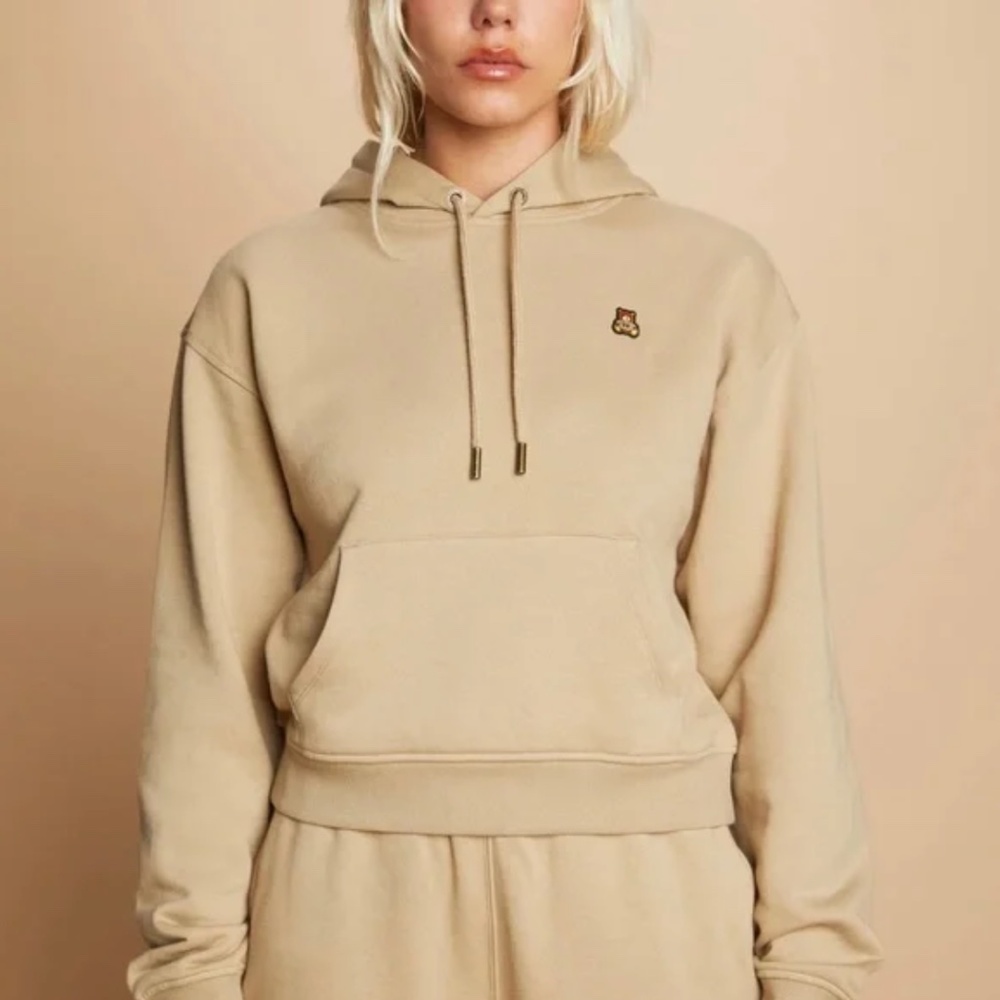Teddy Fresh Women’s Classic Hoodie in Khaki